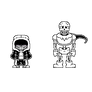 Dt!Dustbelief papyrus. SANS encounter (My take)