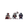 Canibals actions trios (Horror!Mtt My take)