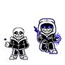 Undertale: Blue In the Face phase 1,2 (Kab take)