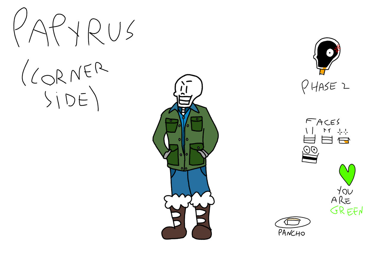 DeepFancy/Undertale Corner-Side Papyrus