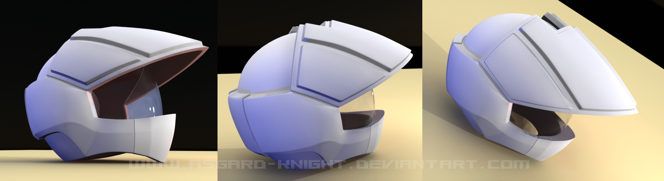 macross pilot helmet 3D