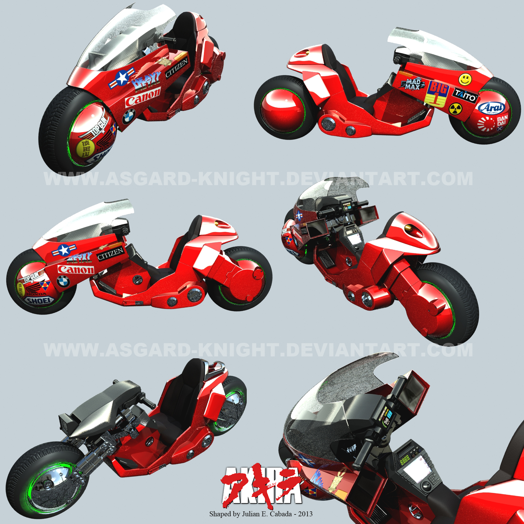 Kaneda's Bike 3D