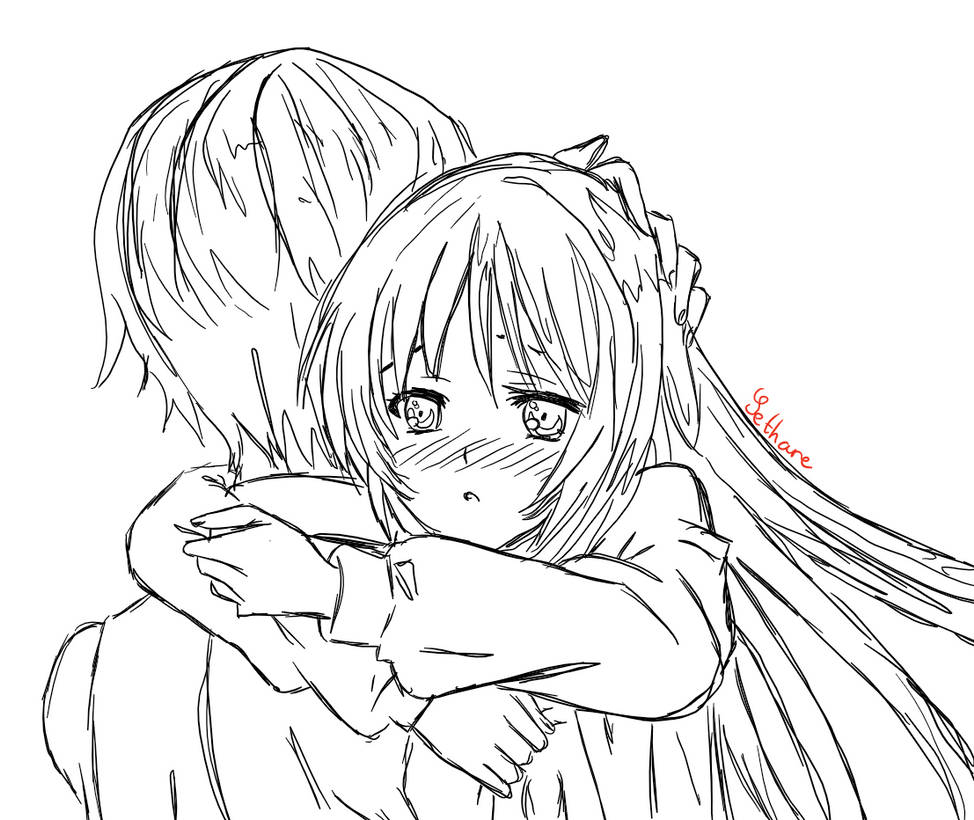 Hug Anim Anime Hug by Sethare on DeviantArt