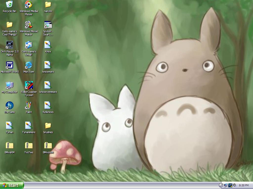My Neighbor Totoro Desktop By Gato Sama On Deviantart
