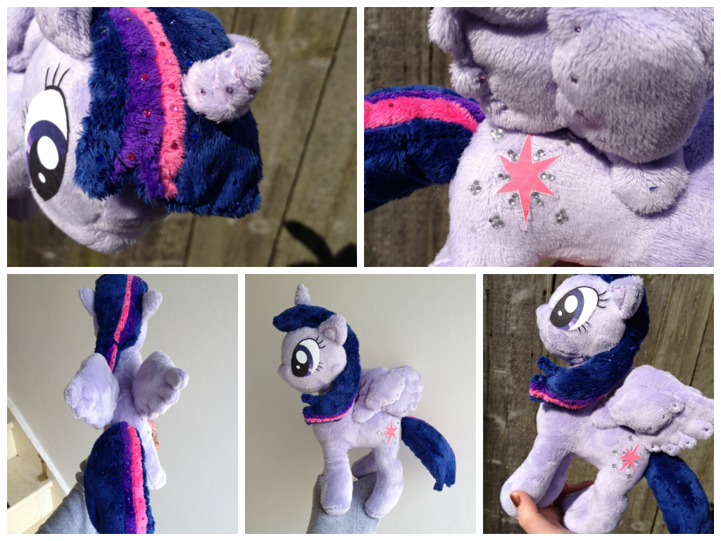 Rhinestone Twilight Sparkle Plushie