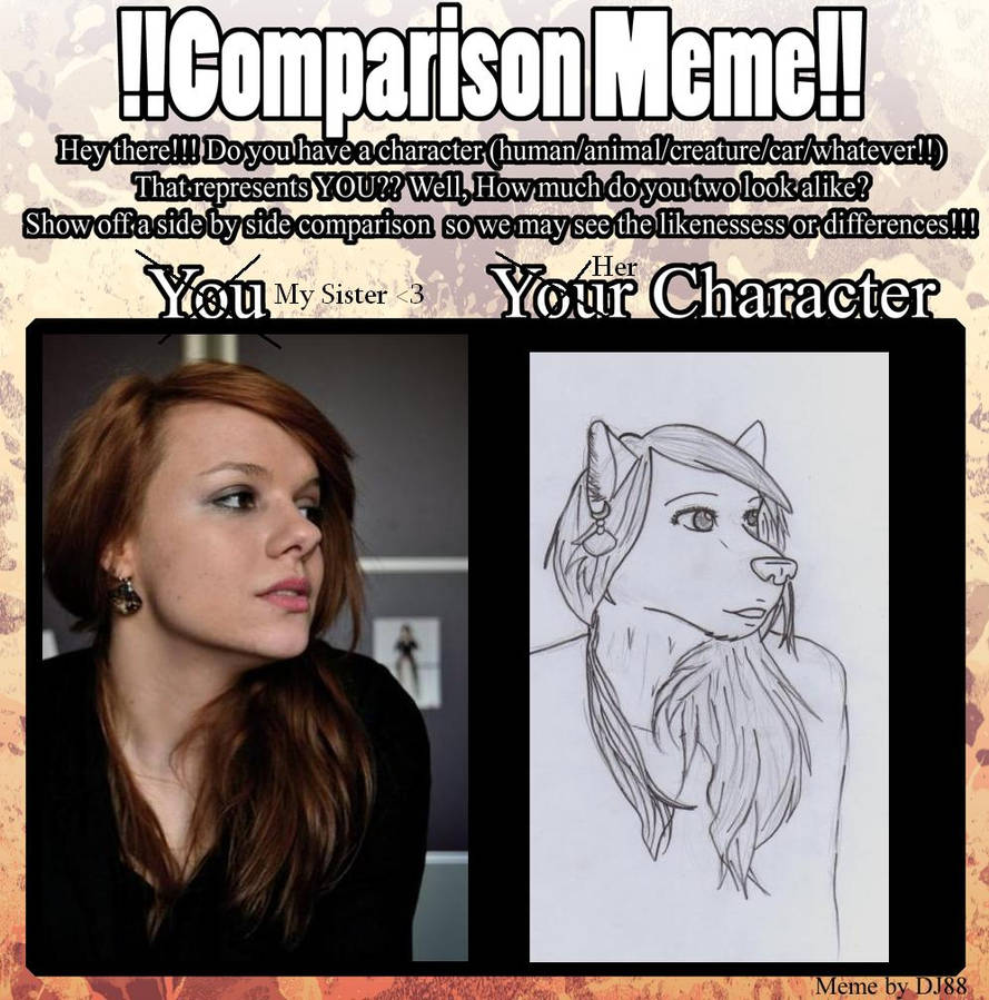 Comparison Meme Juju by SxSnow on DeviantArt
