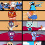 Shrimpo calls darling's Triplets stupid 3 (comic)