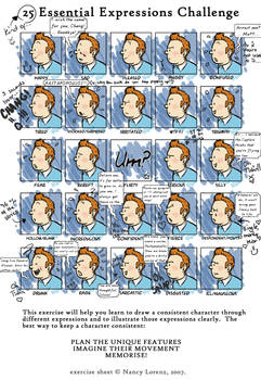 25 Expressions Tintin