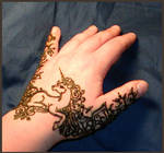 Henna Unicorn by inkeyling