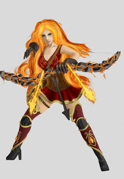 Flame Ashe - archer