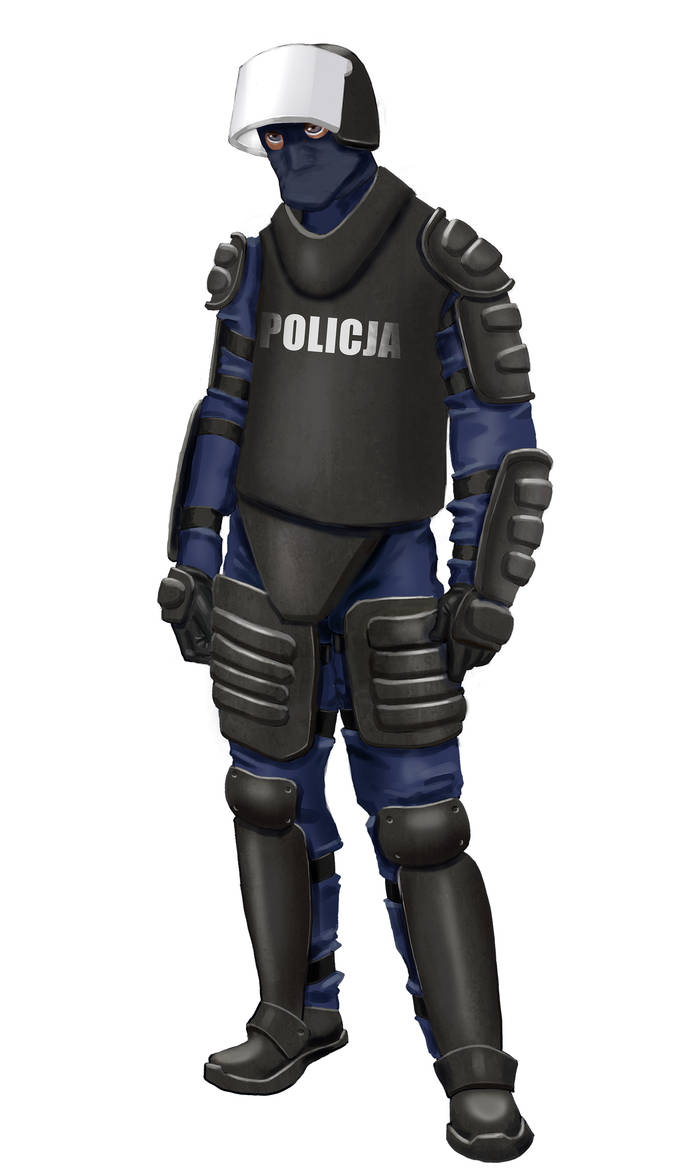 Riot police 3 by tadzikonserwator on DeviantArt