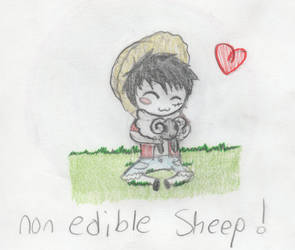 OP Luffy non edible sheep