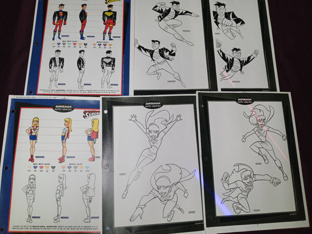 Dc Model Sheets DC action and model sheet collection by Royboy1967 on DeviantArt