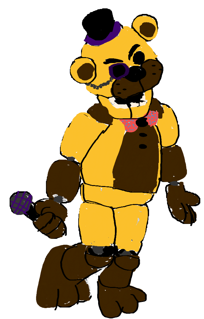 FNAF 1: Stuffed Freddy Full Body by Estevamgamer on DeviantArt