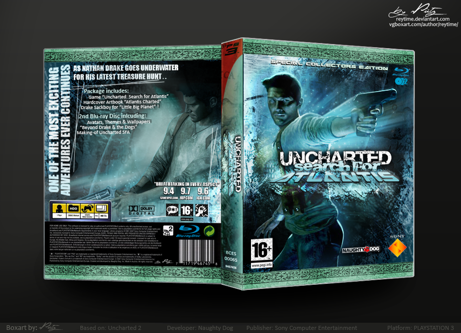 Uncharted 2 boxart