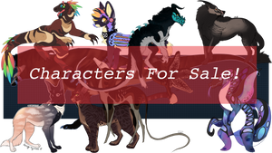 OPEN | Characters For Sale!