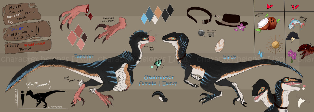 Utahraptor Oc By PriestessShizuka On DeviantArt, 40% OFF