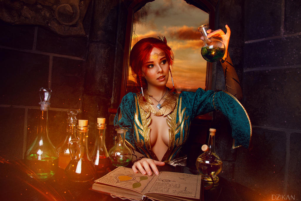 The Witcher | Triss Merigold cosplay by Dzikan