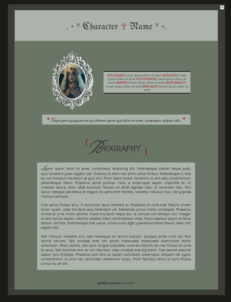 Lore Doc GOOGLE DOCS LAYOUT - FULL LORE by milkywaymeows01 on DeviantArt