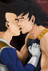 Kakarot and Prince Vegeta for HayakuGaki