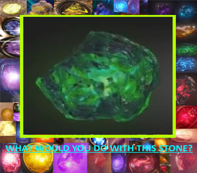 What would you do with the Time Stone by johnfanart101 on DeviantArt