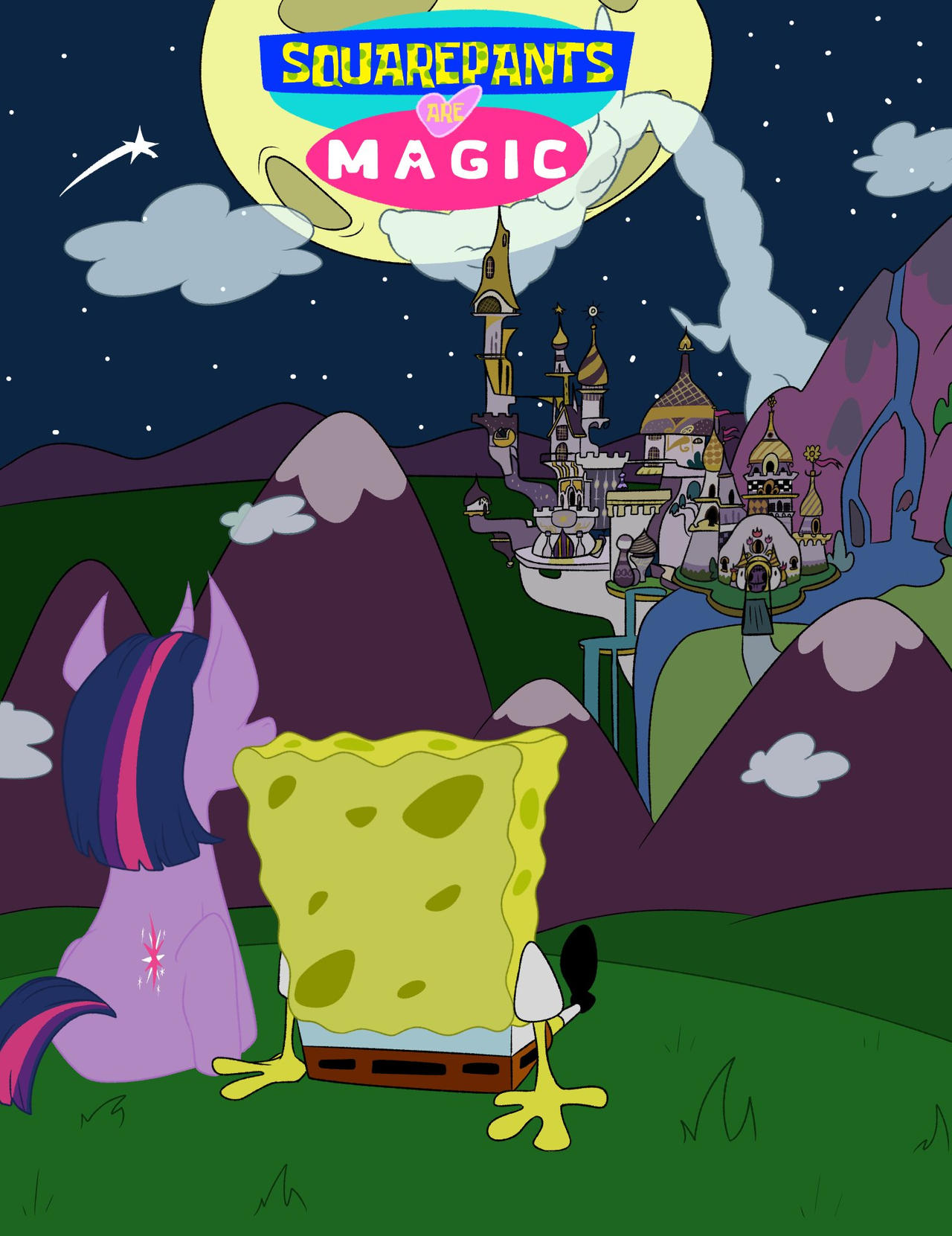 SquarePants Are Magic - Cinematic Poster by yodajax10 on DeviantArt