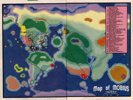 Map of Mobius