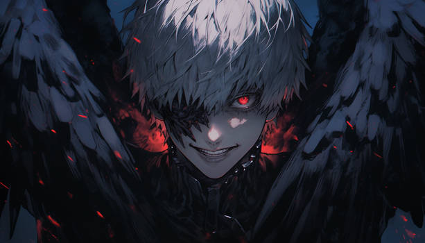 AI Artwork #41 - Tokyo Ghoul Ken Kaneki