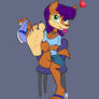 Ms. Luze Feet Show