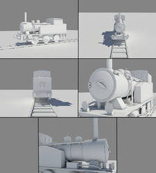 3d Locomotive