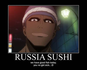 durarara simon motivational: russia sushi