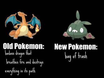 old pokemon versus new pokemon motivational