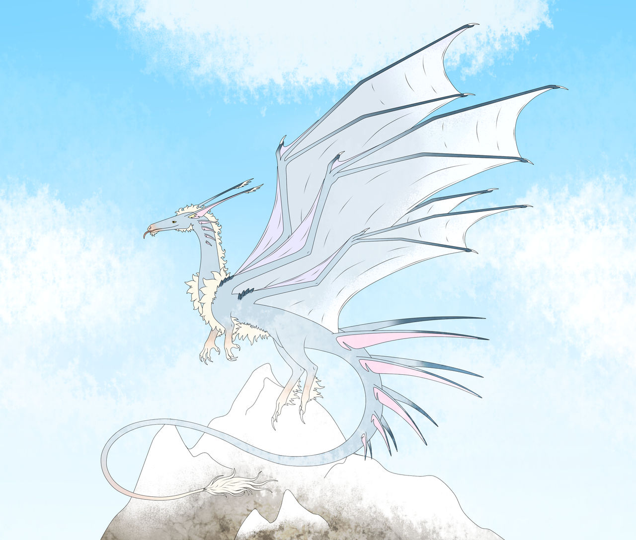 Elemental wind dragon Zephyr by ColdBlod23 on DeviantArt