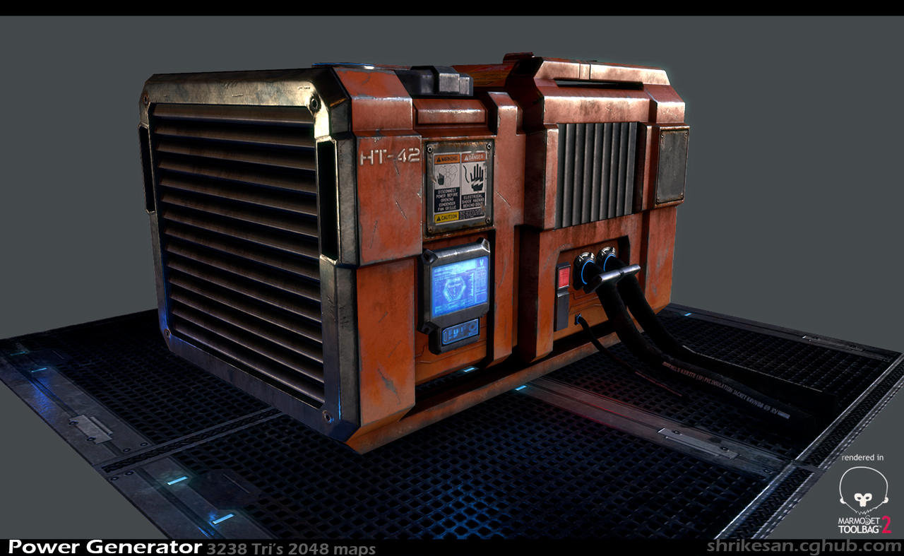 Sci-Fi power generator by shrikeSan on DeviantArt