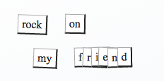 Magnetic Poetry Number 89 or You got this