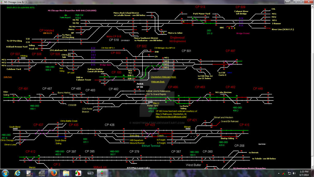 NS Chicago Line ATCS Layout by Nightwolf7311 on DeviantArt