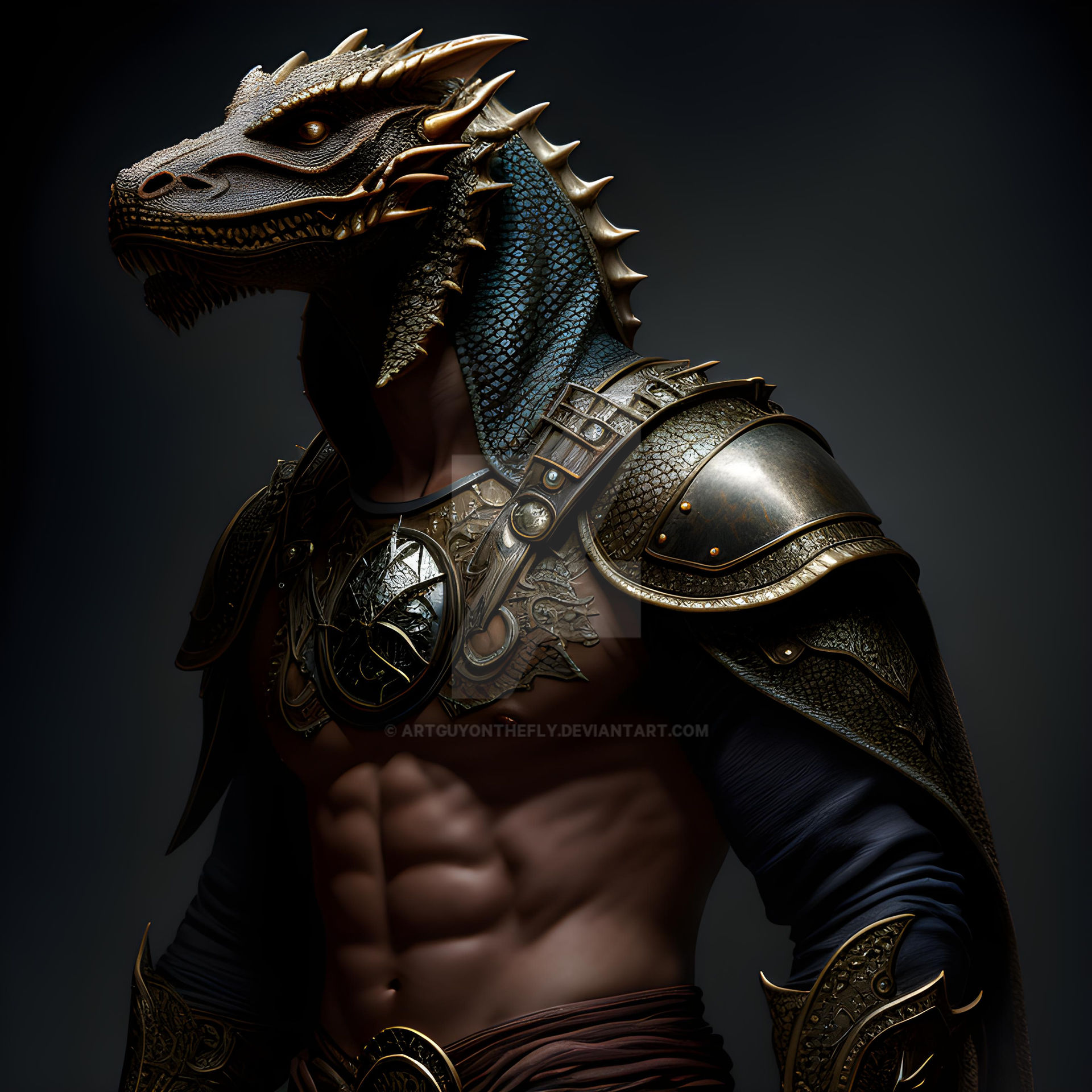 Dragonborn Rizz Dragonborn DnD Character Portrait by Artguyonthefly on DeviantArt