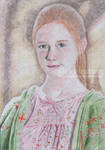 Ginny Weasley In Colour by ChazyChaz