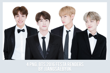 [RENDER] #24PACK BTS by jjangsaebyuk