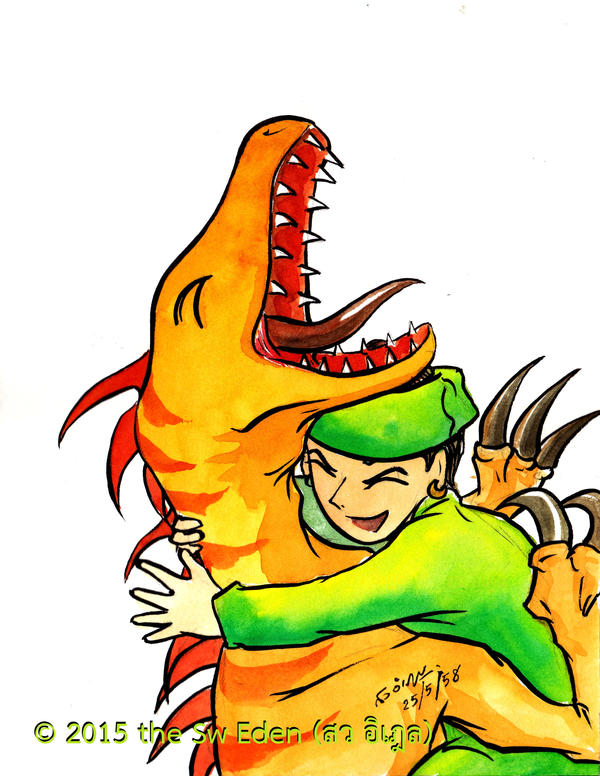 Daddy Raptor Nanda Bayin and Daddy Raptor by Sw-Eden on DeviantArt