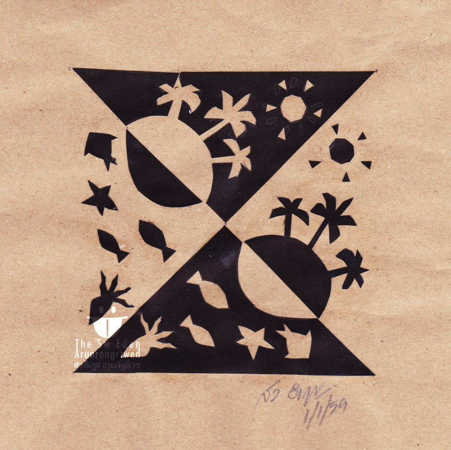 Negative and Positive Space Reversal Collage by Sw-Eden on DeviantArt