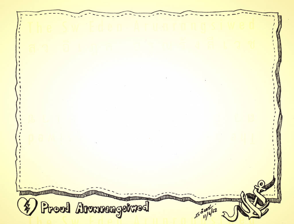 Frame in Mayday Parade Style Anchor by Sw-Eden on DeviantArt