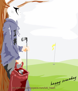 Golfer Golf Player in GIF