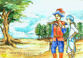 Saw Binnya and Portuguese Soldier