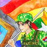 King Tabin testing design as Queer Tatmadaw Army