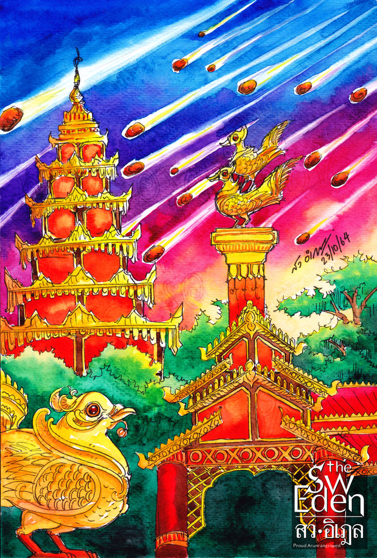 Hintha Vector Meteors hit Bago Myanmar Burma Palace Hintha Hamsa by Sw-Eden on DeviantArt