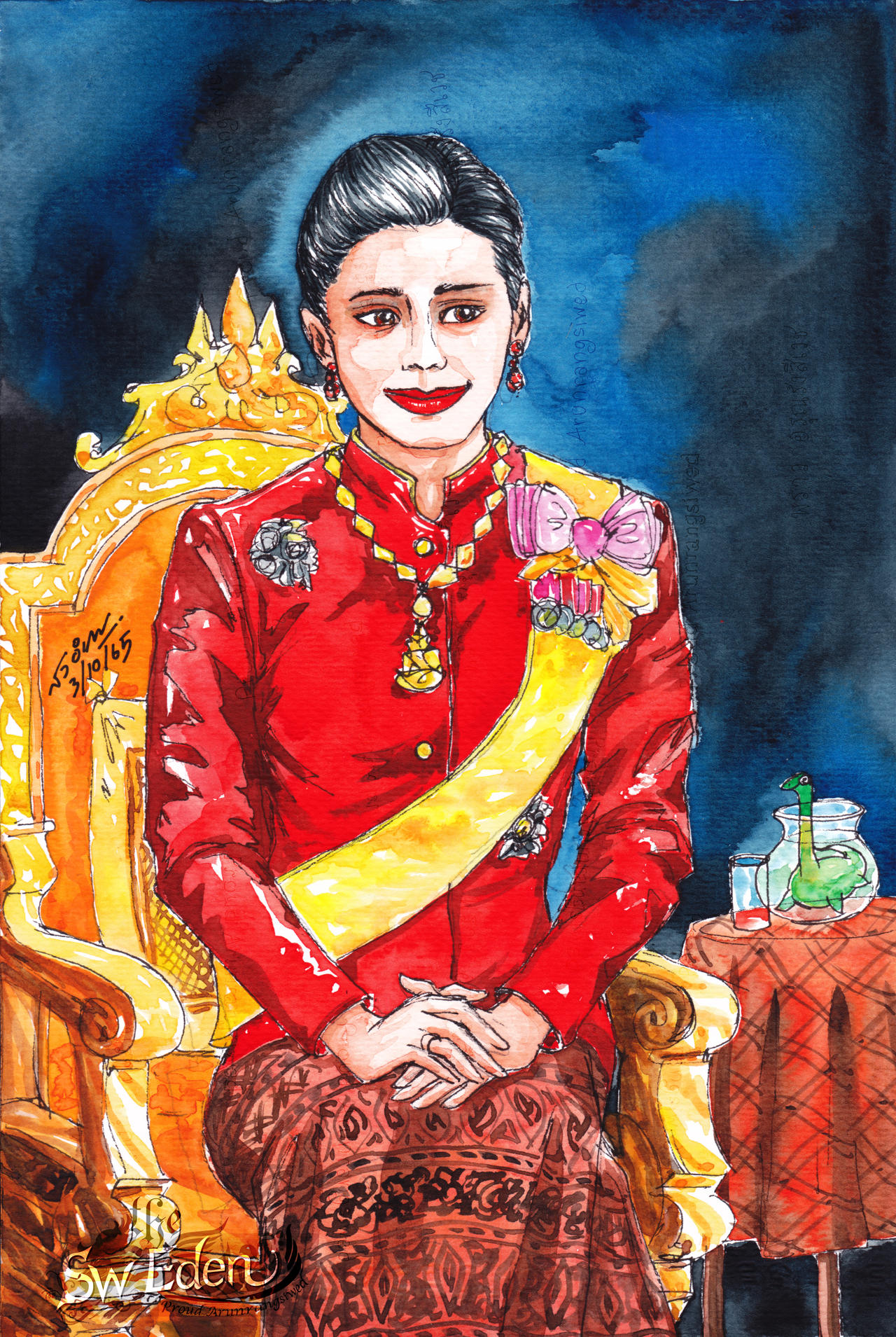 Queen Suthida Bajrasudhabimalalakshana by Sw-Eden on DeviantArt