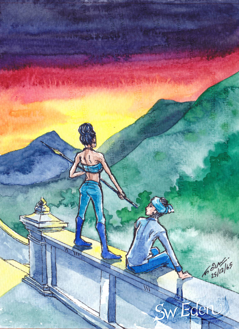 Queen Kyess Ma Nee and Zlatan in Sunset by Sw-Eden on DeviantArt
