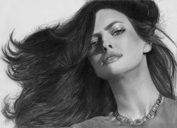 Irina shayk (pencil Art)