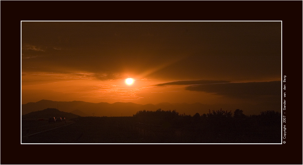 Sundown at Velebit